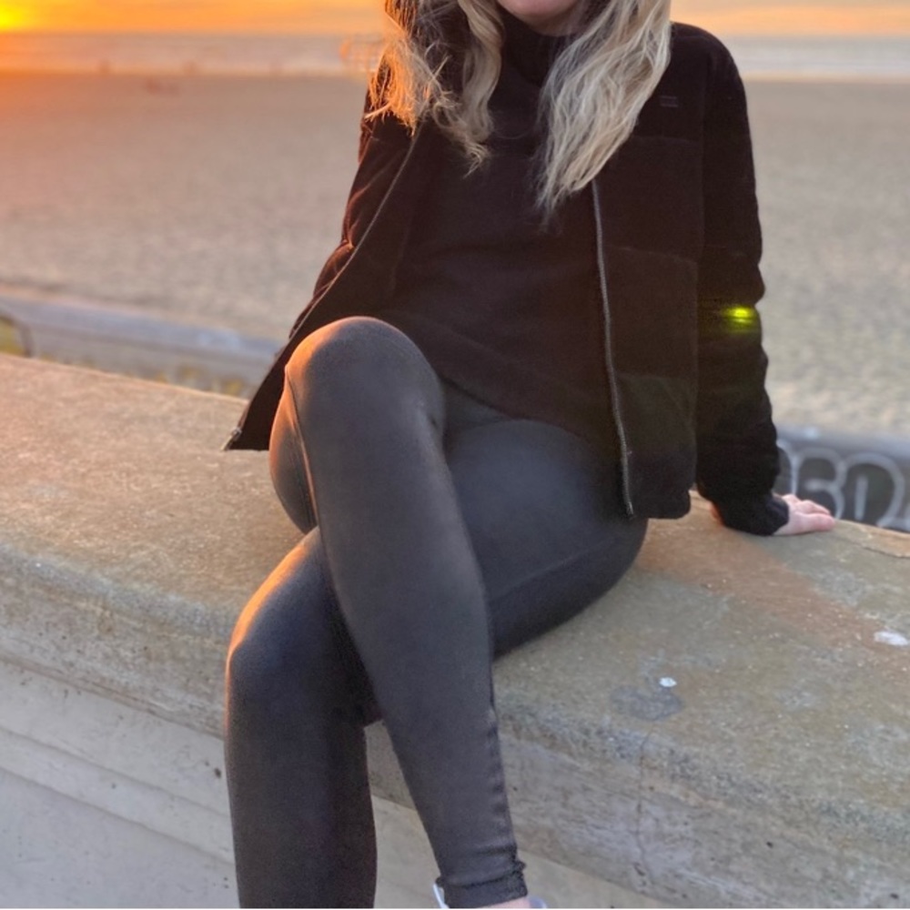 Spanx Faux Leather Leggings